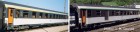 64002 Roco Set of 2 Passenger cars "Corail"